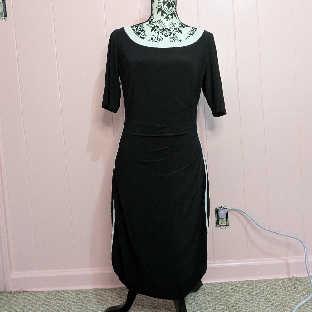 black dress